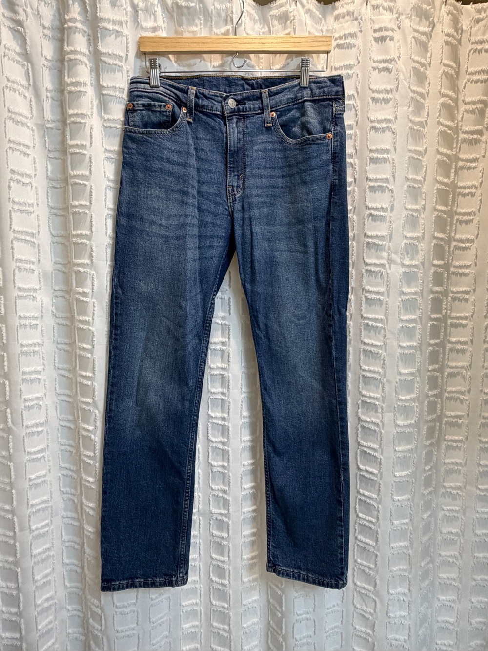 Levi's Men's Straight Leg Indigo Blue Jeans